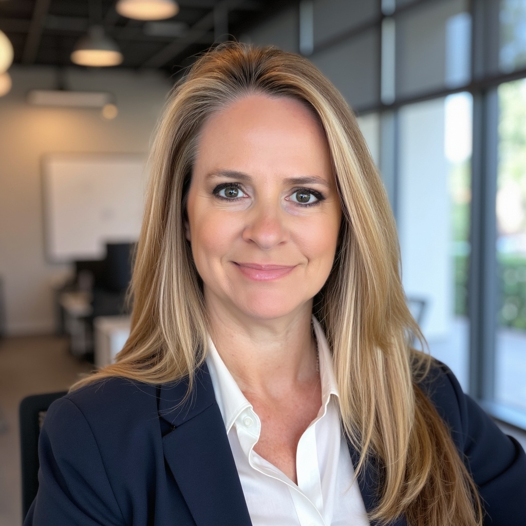 Portrait of Michele Mooney, B2B SaaS marketing executive